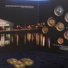 Eiro apgrozības monētu suvenīrkomplekts ar ES Prezidentūras monētu