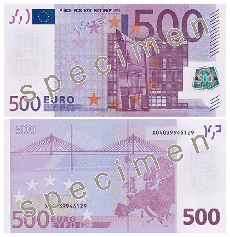 500 eiro banknote vairs netiks izlaista